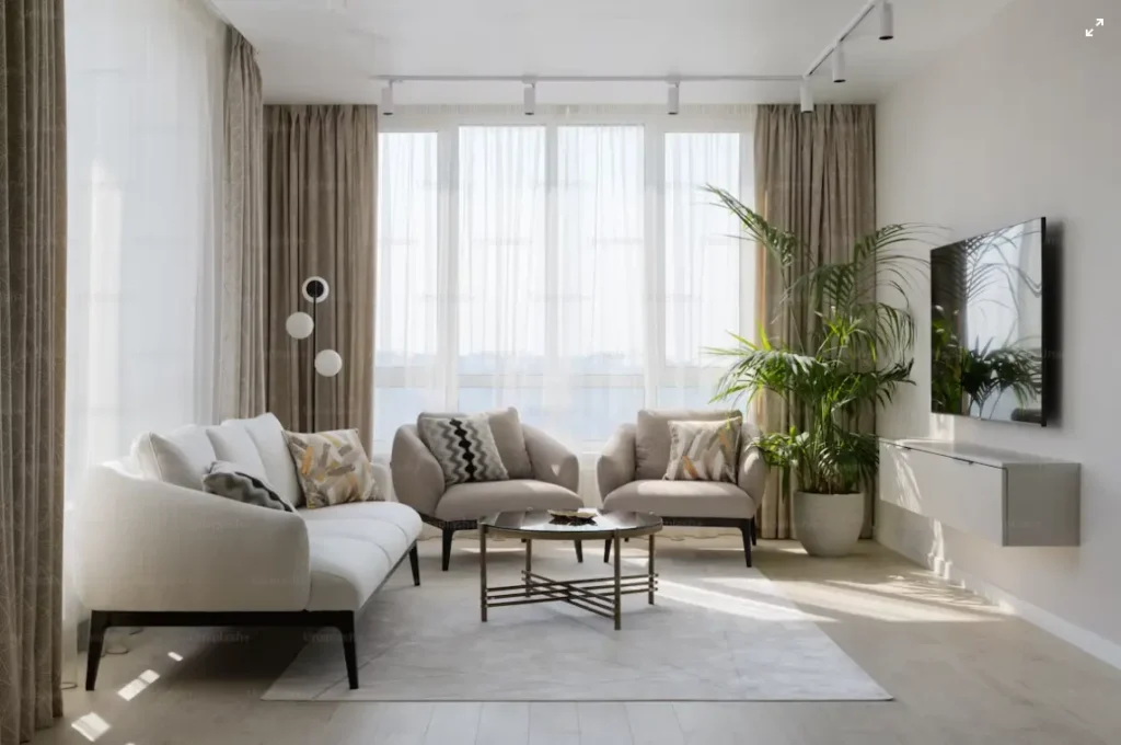 salon moderno interiorismo